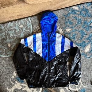 Adidas wind breaker hoodie